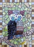 Mosaic owl by Dawn Briskey